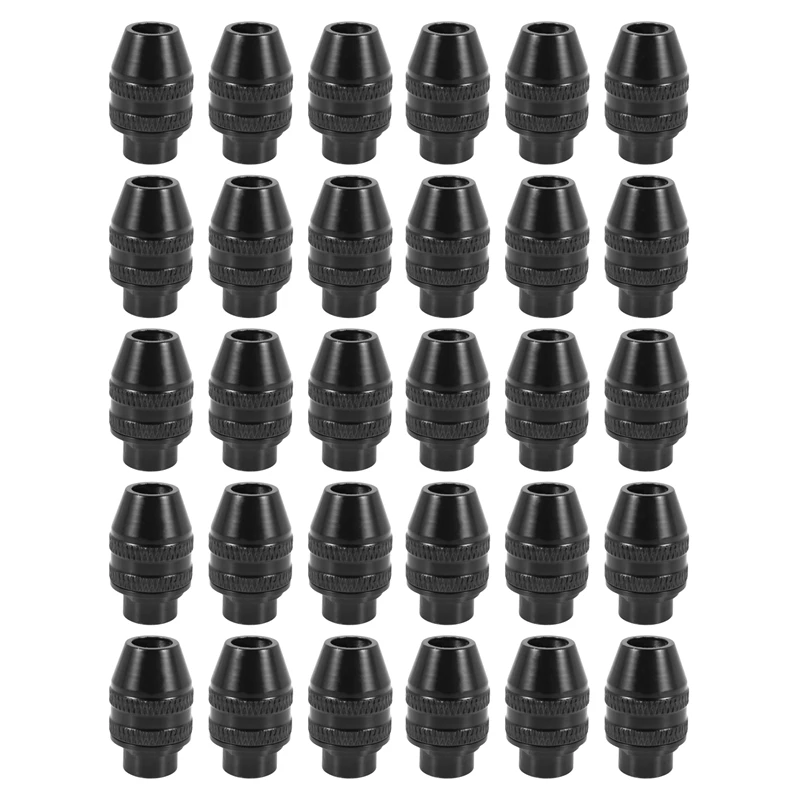 30Pcs Multi Quick Change Keyless Chuck Universal Chuck Replacement For Dremel 4486 Rotary Tools 3000 4000 7700 8200