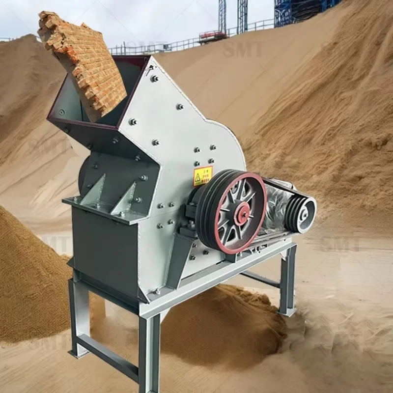 

【Best-selling】 Portable Mini Electric Hammer Crusher For Stone Rock River Pebble Construction Waste Core Component Engine Includ