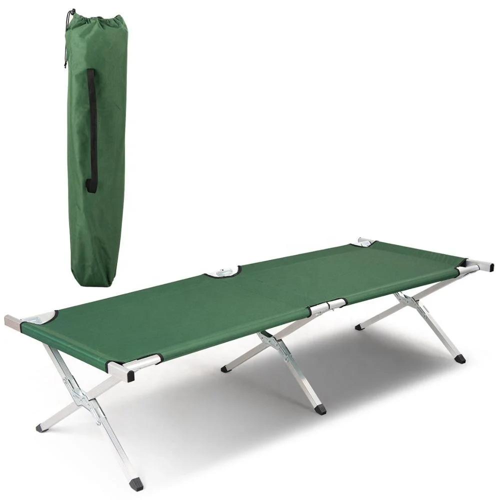 

Custom Outdoor Ultralight Portable Folding Bed Foldable Camping Bed Folding Camping Cot