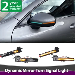 For Mercedes Benz A CLA W177 V177 C118 2018-2024 2pcs High Quality Car Dynamic Turn Signal LED Light Side Mirror Indicator