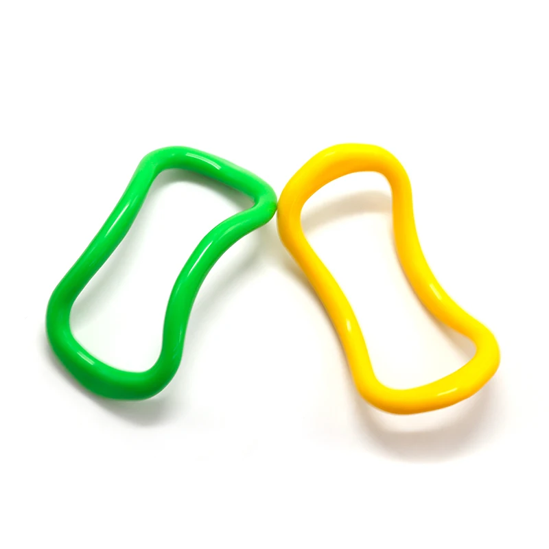 

Высококачественный инструмент для фитнеса и упражнений Wellshow, кольцо для йоги, многоразовое кольцо для пилатеса с волнами