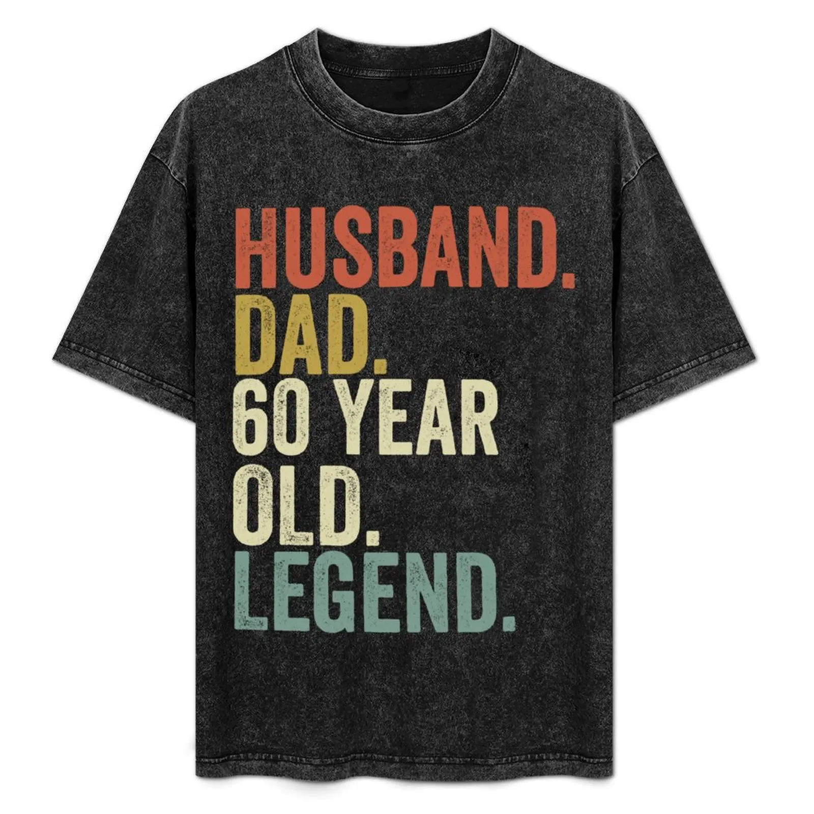 

Funny 60th birthday for men Vintage Dad born in 1964 Husband T-Shirt vintage clothes rapper graphic tees men tshirt