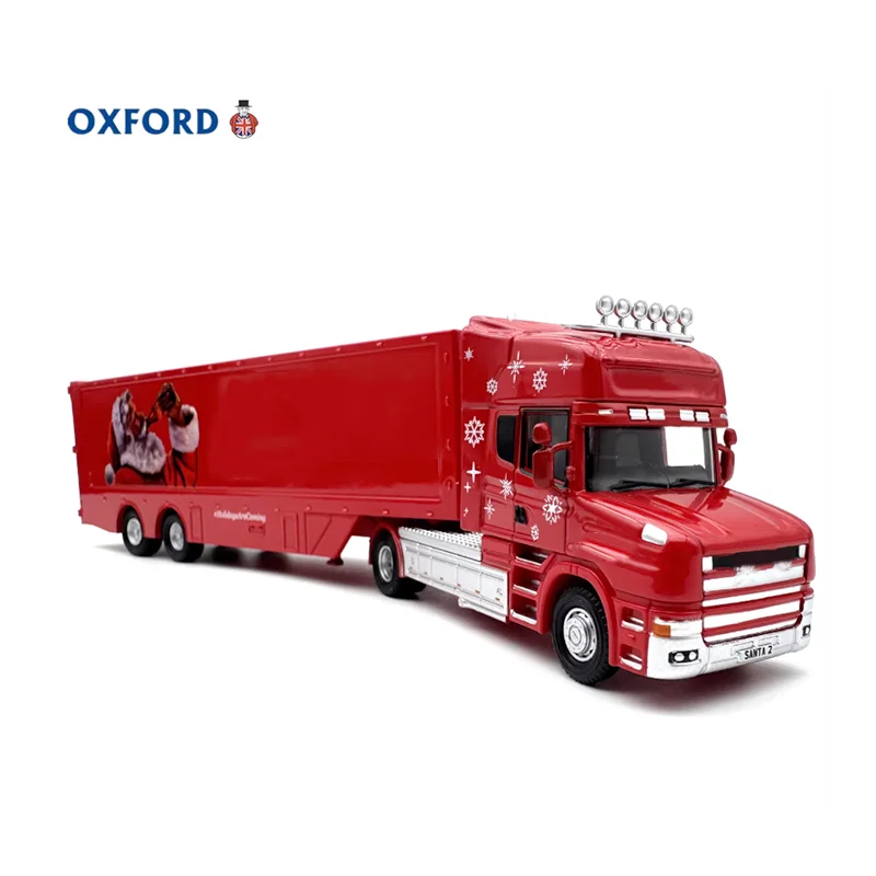 

OXFORD Diecast 1:76 Scale Truck Alloy Car Model Finished Product Simulation Toy Collection Gift Display Souvenir