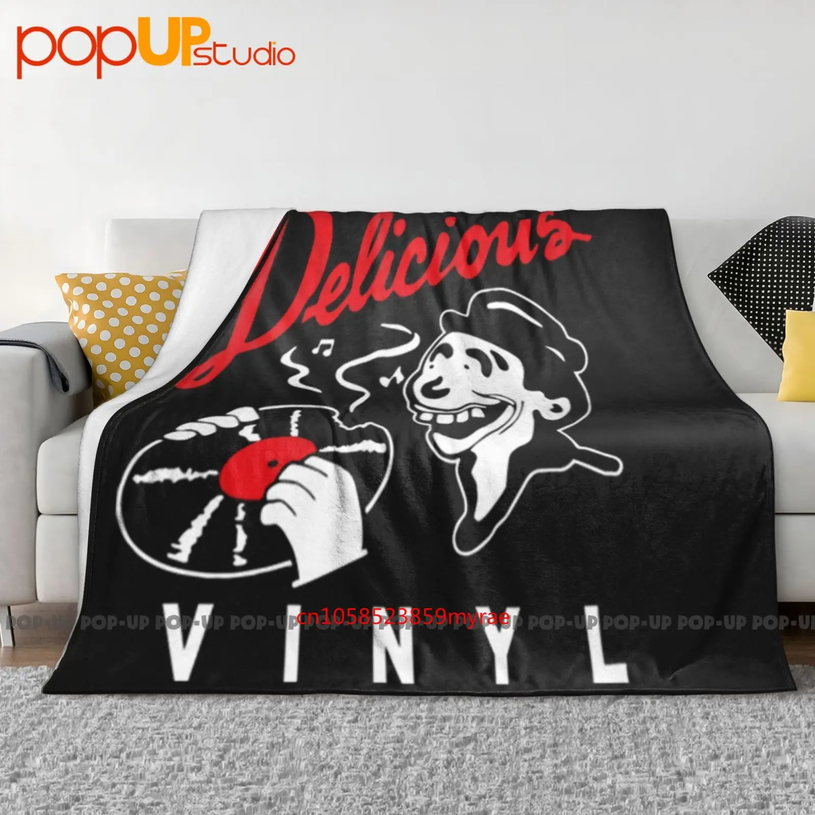 Deliciosa técnica de vinil serato dj hip hop pioneiro numark música ultra-macio cobertor colcha inverno capa de sofá capas de cama
