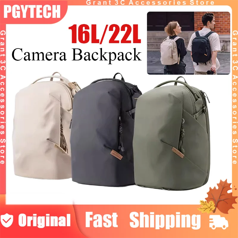 PGYTECH OneGo Lite 16L 22L Рюкзак для камеры Модная водостойкая сумка для фотосъемки Sony Canon Fuji для путешествий на открытом воздухе