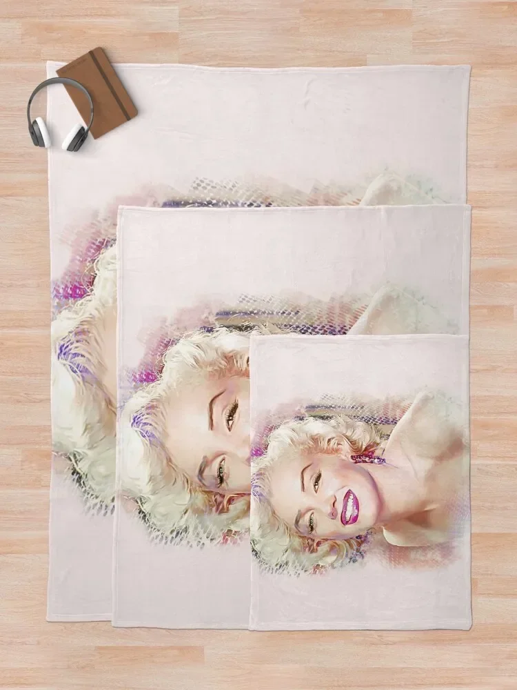 Marilyn Monroe Throw Blanket Fluffys Large Hairy Blankets