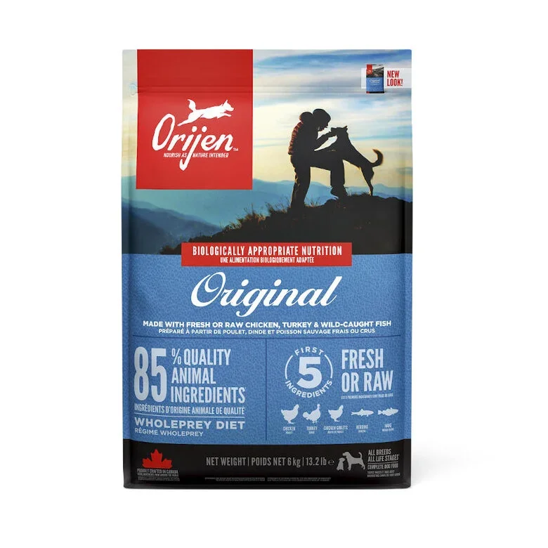 Orijen Original para perros adultos de 11,4 Kg - Pienso Sin Granos y con Ingredientes Naturales de Alta Calidad
