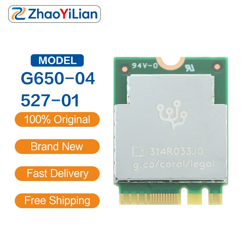 For G650-04527-01 4TOPS Low Power Edge Computing Machine Learning Accelerator Board