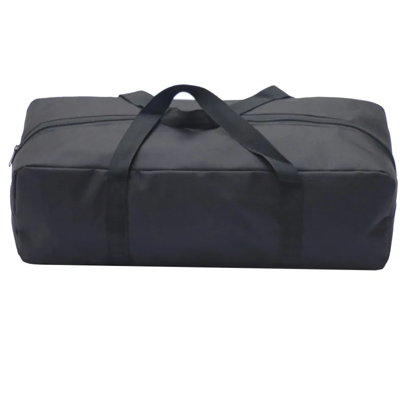 Outdoor Camping Tent Storage Bag 600D Oxford Black Camping Hiking Picnic Carry Bag Fishing Rod Tent Pole Widened And Thickened