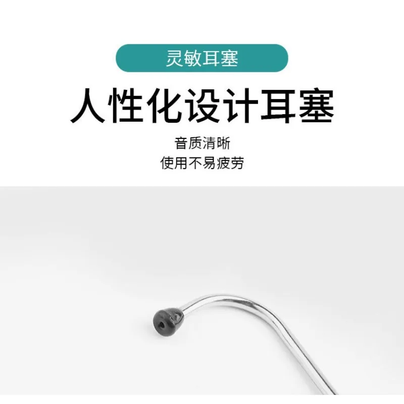 Stainless Steel Engine Cylinder Stethoscope Auto Abnormal Noise Diagnostic Tool Vehicle Repair Detection Equipment
