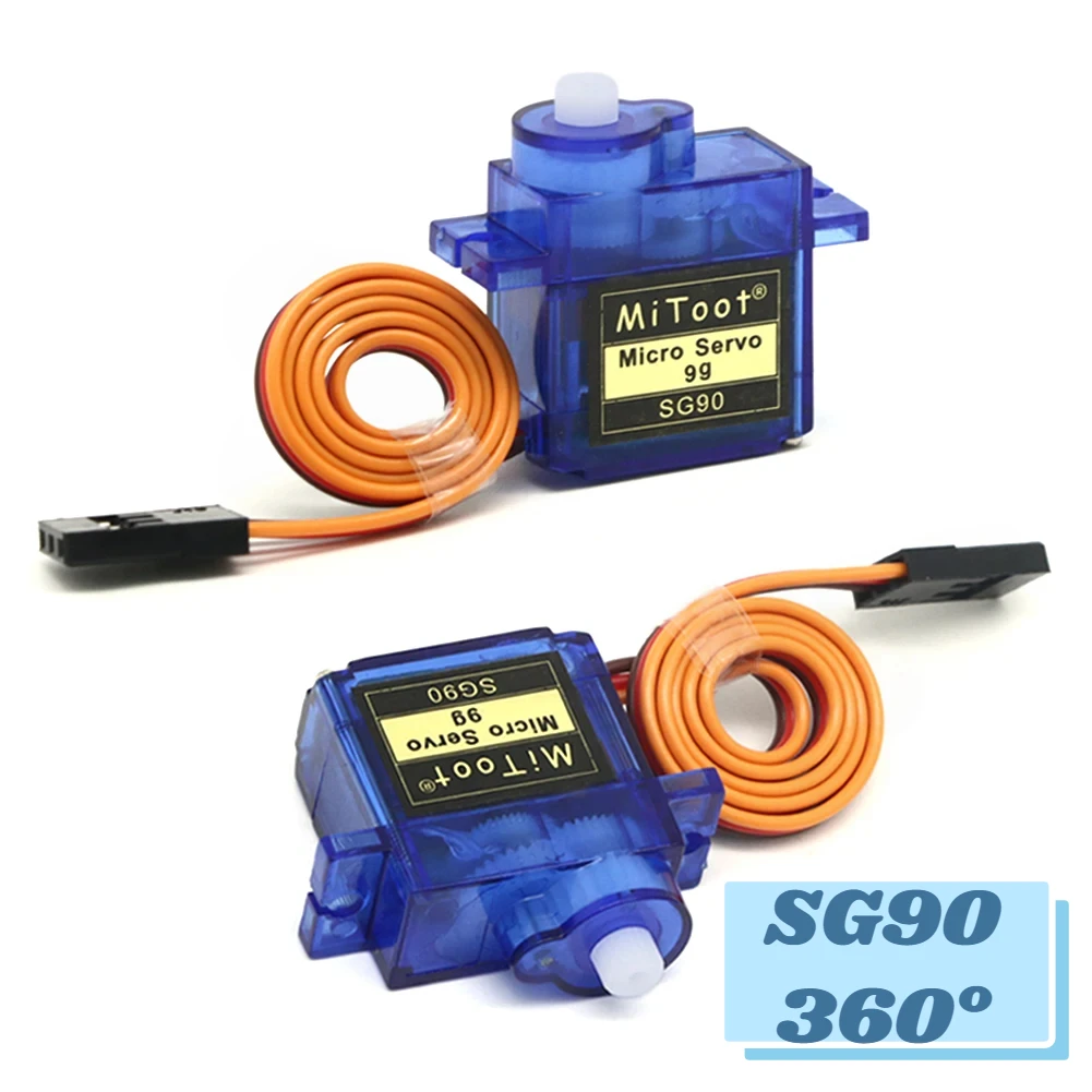 5pcs New SG90 SG 90 9G Mini Micro Servo for RC 250 450 Helicopter Airplane Car Boat Robet