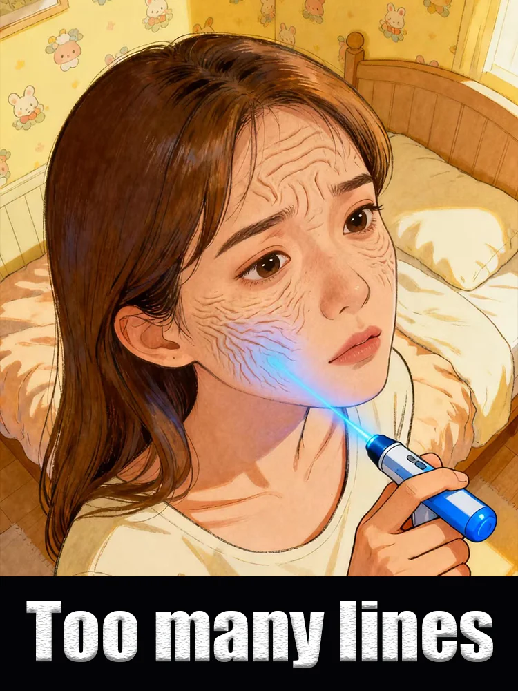 เทคโนโลยีที่พัฒนาขึ้นใหม่เป้าหมายที่การใช้แสงสีฟ้าจากปากกาสำหรับผิวหน้า