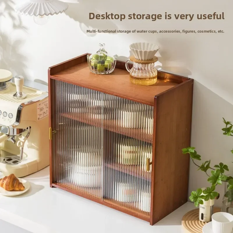 Dust cup holder Tea set Storage box Glass door Display cabinet Desktop cup Water cup Coffee cup Dining table Shelf
