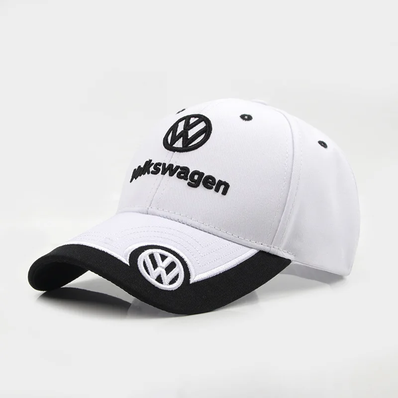 Gorra de béisbol bordada para coche, camionero, deporte al aire libre, correr, gorra de béisbol ajustable para VW Volkswagen Golf Polo Passat Touran GTI