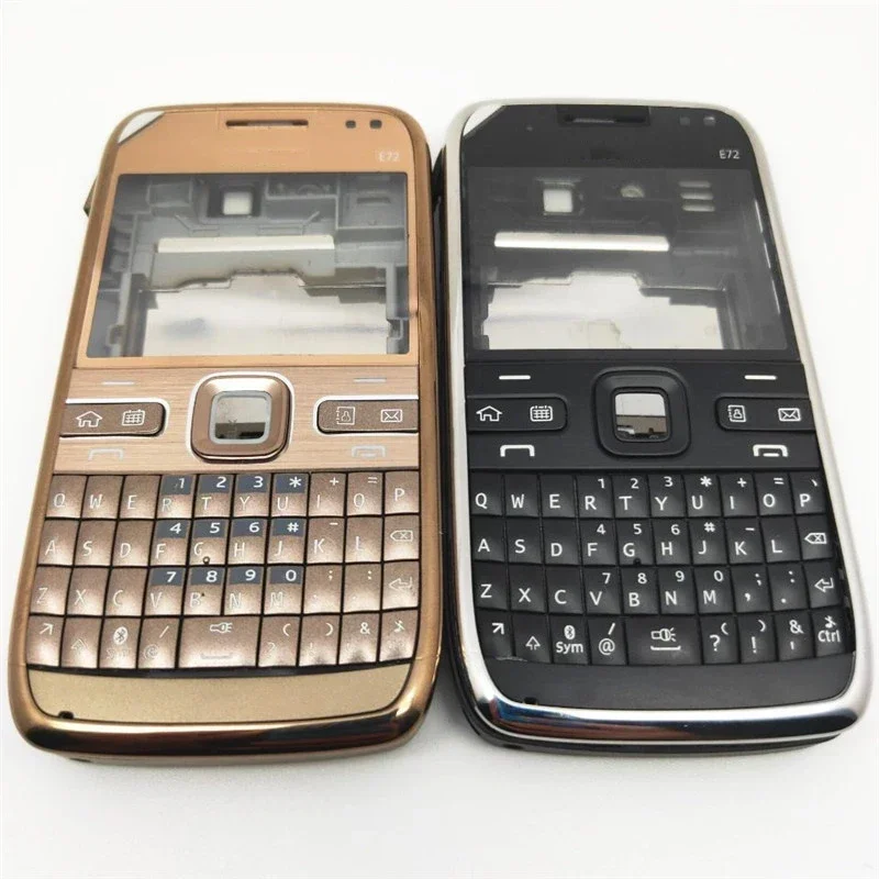 For Nokia E72 Housing Full Complete Mobile Phone Housing Cover  English Keypad Replacement Parts