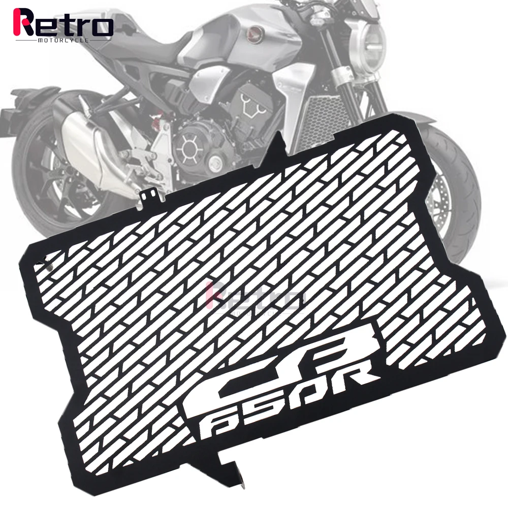 

Stainless Steel Motorcycle Radiator Guard Radiator Grille Cover Fits for HONDA CB 650R CB650R 2019-2022 20 21