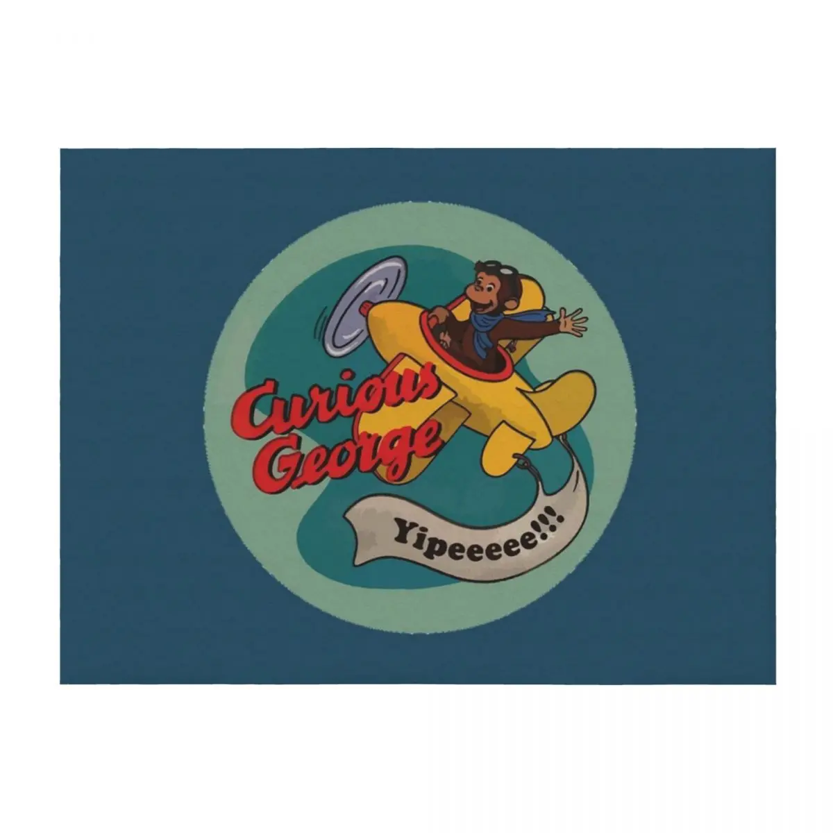 

curious george. Throw Blanket Flannel Thin Single christmas gifts Blankets