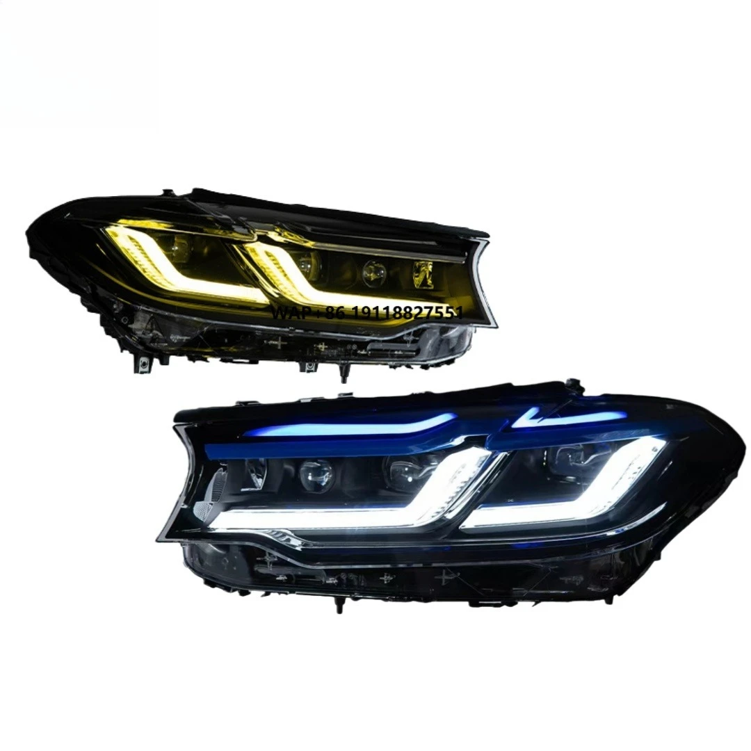 

Auto Lighting Systems for Series G30 Pre-LCI 2018-2020 Plug and Play Upgrade Adaptive Dual-color Car LED Headlights