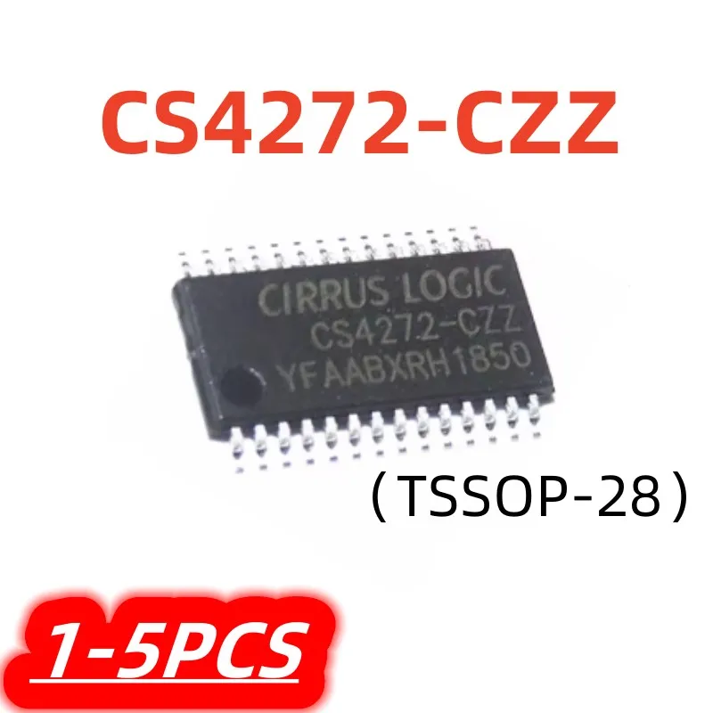 1-5Pcs/lot CS4272-CZZ CS4272-CZZR TSSOP-28 Brand New Original Factory