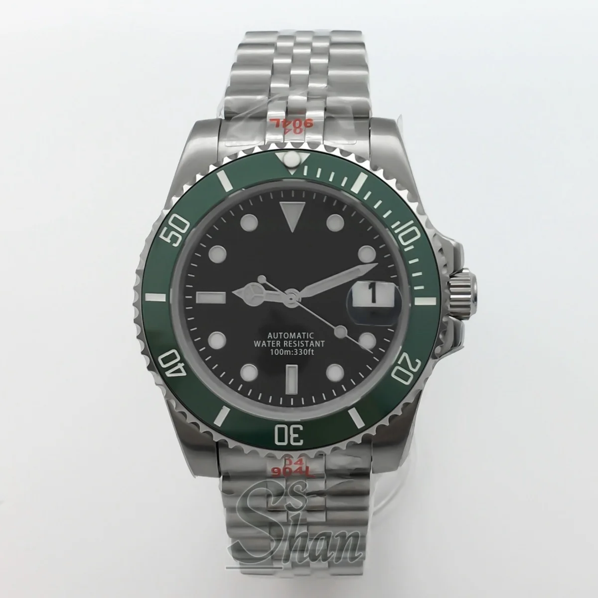 36mm 38mm 40mm 高級ビジネス向けNH35搭載メンズ自動巻きダイバーズウォッチ、サファイアクリスタルと逆回転防止セラミックベゼル付き