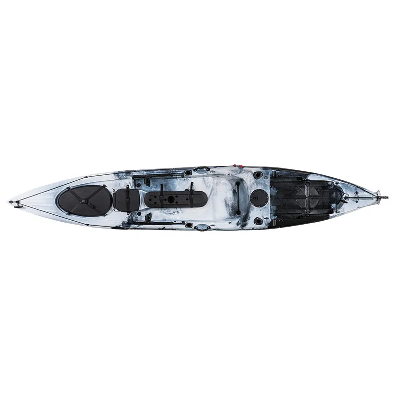 14 FT Professional Plastic Fishing Kayak High Quality  Plastic Fishing Kayak For Water Sports