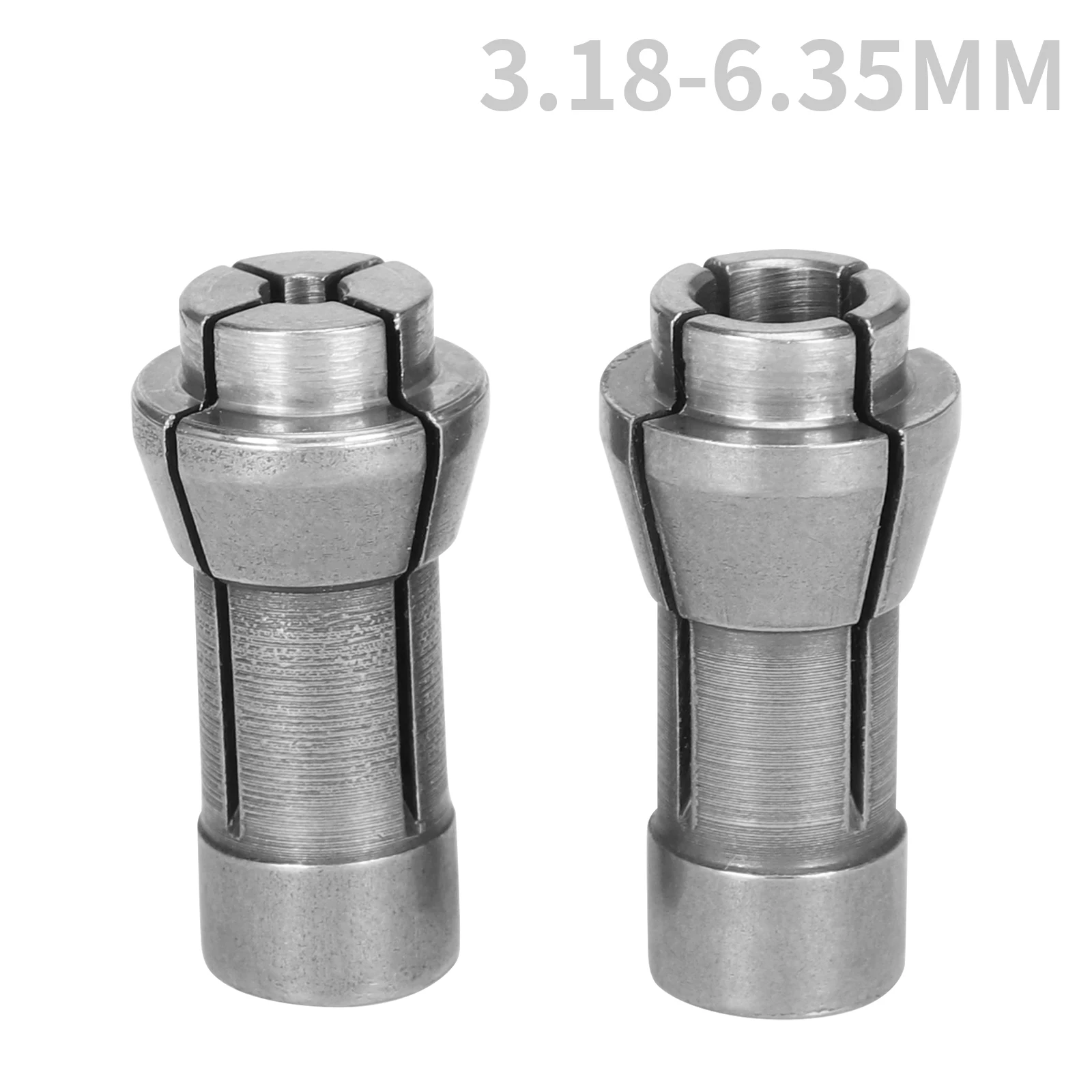 1PC Schleifen Maschine Spann Collet Die Grinder Collet Gravur Chuck 3mm/3,18mm/6mm/6,35mm Ersatz Teile – Detail 5