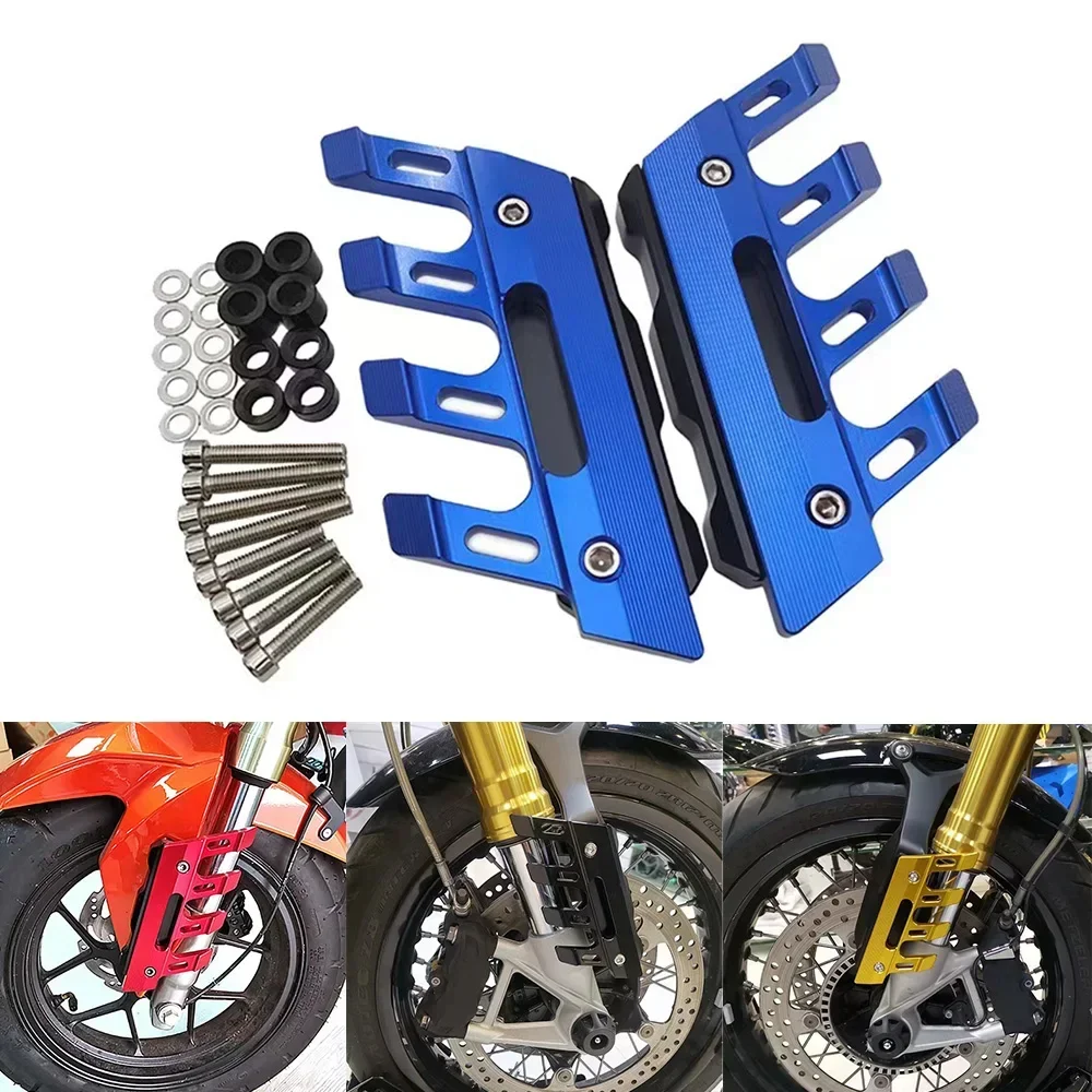 

For HONDA CB125R CB 125R Motorcycle Mudguard Front Fork Protector Guard Block Fender Anti-fall Slider Accessories