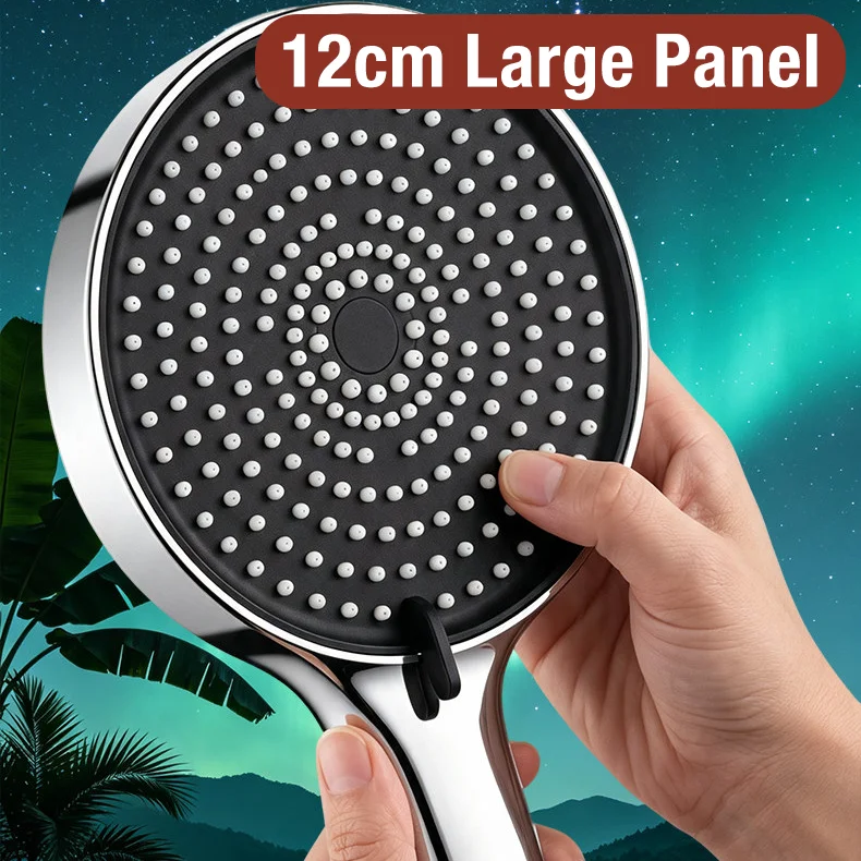 Pommeau de douche à main 5 mod - High Pressure Shower Head Handheld avis et prix