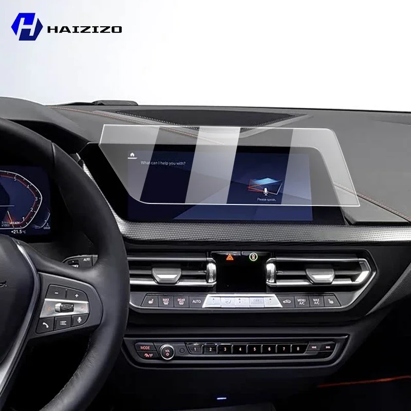 

For BMW Series 1 F40 2019-2023 Tempered Glass Car Navigation Screen Protector Film Dashboard Monitor Screen Protective Film