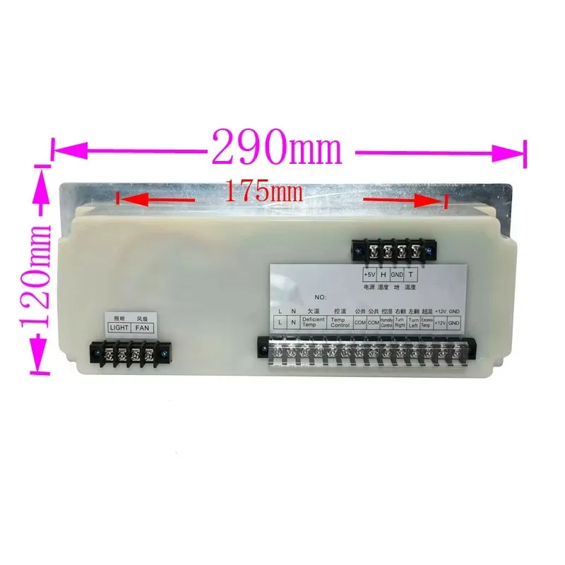 وحدة تحكم حاضنة البيض الأوتوماتيكية بالكامل XM-18D XM18D ترموستات مع مستشعر درجة الحرارة والرطوبة تباع مجموعة واحدة