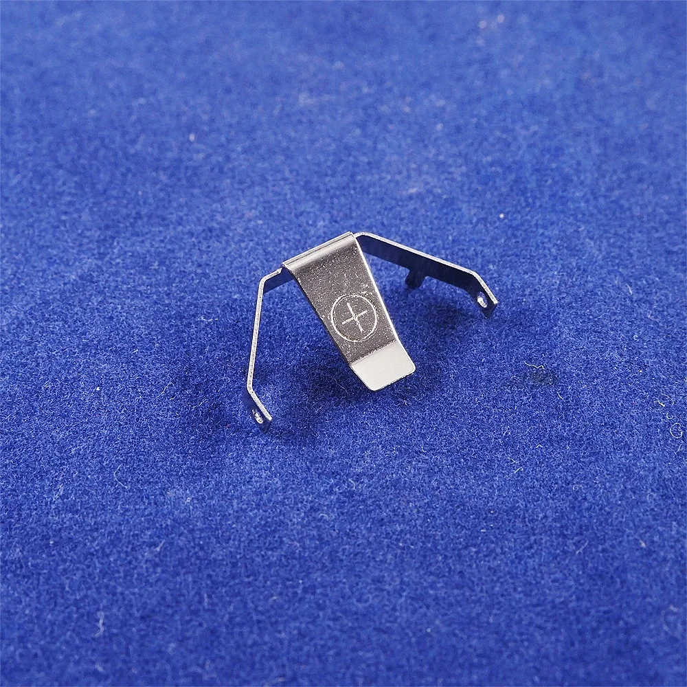 Lengüeta de agujero pasante SMD CR2032, 10, 100 piezas, 20MM, soporte de pila de botón de batería, retenedor de monedas, montaje en superficie,