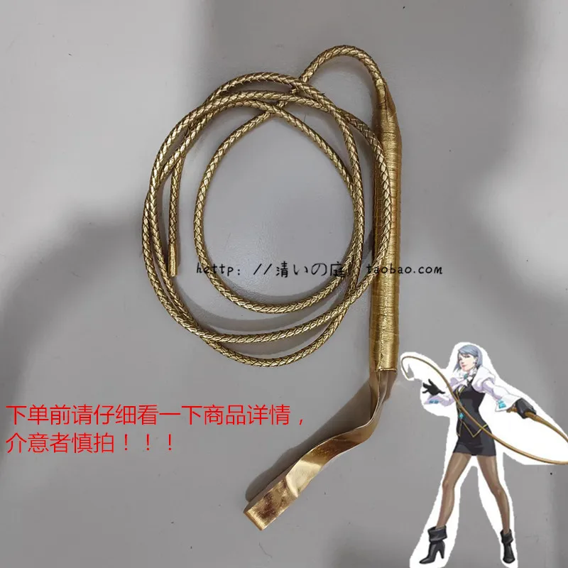 Accessoire de Cosplay Anime Franziska Von Karma Ace Attorney : Fouet de Dessin Animé, Ornement de Scène, Cadeau pour Fans et Mascotte