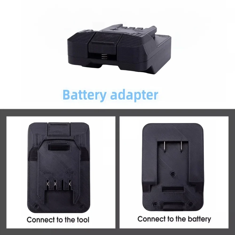 Imagem -05 - Parkside-ferramentas de Perfuração sem Fio para Parkside x 20v Equipe 20v Lithium Ion Adaptador de Bateria Conversor Adaptador Somente Adaptadores