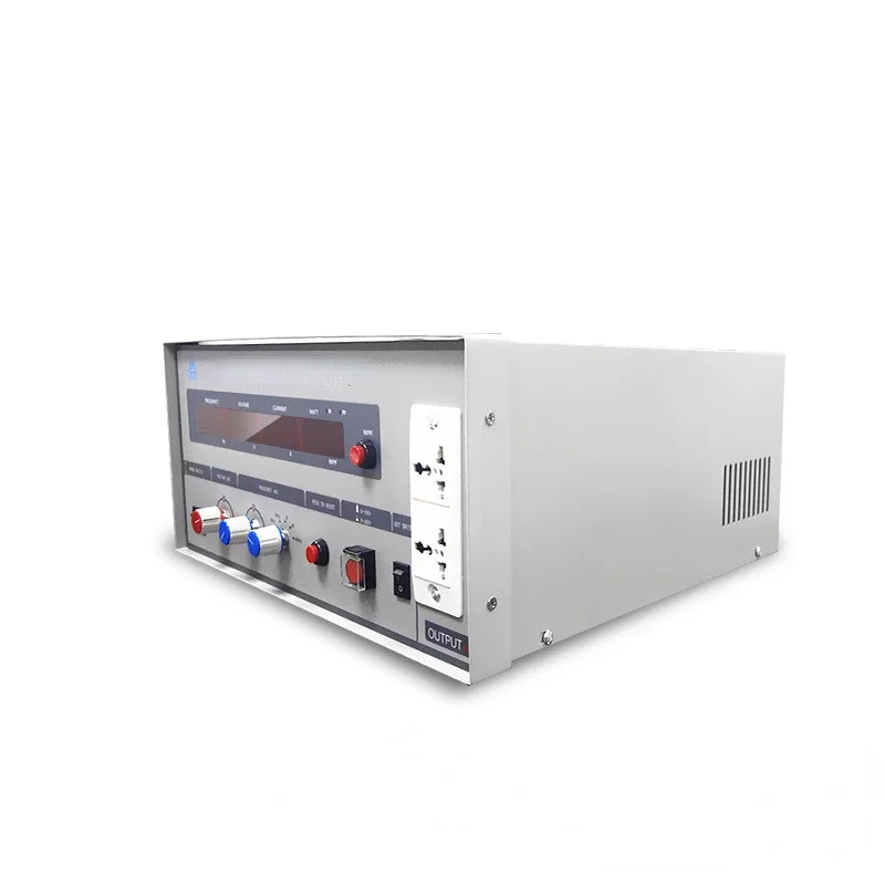 Single-Phase AC Variable Frequency Power Source 1000W High-Power Adjustable Stabilized Frequency Conversion Power Supply