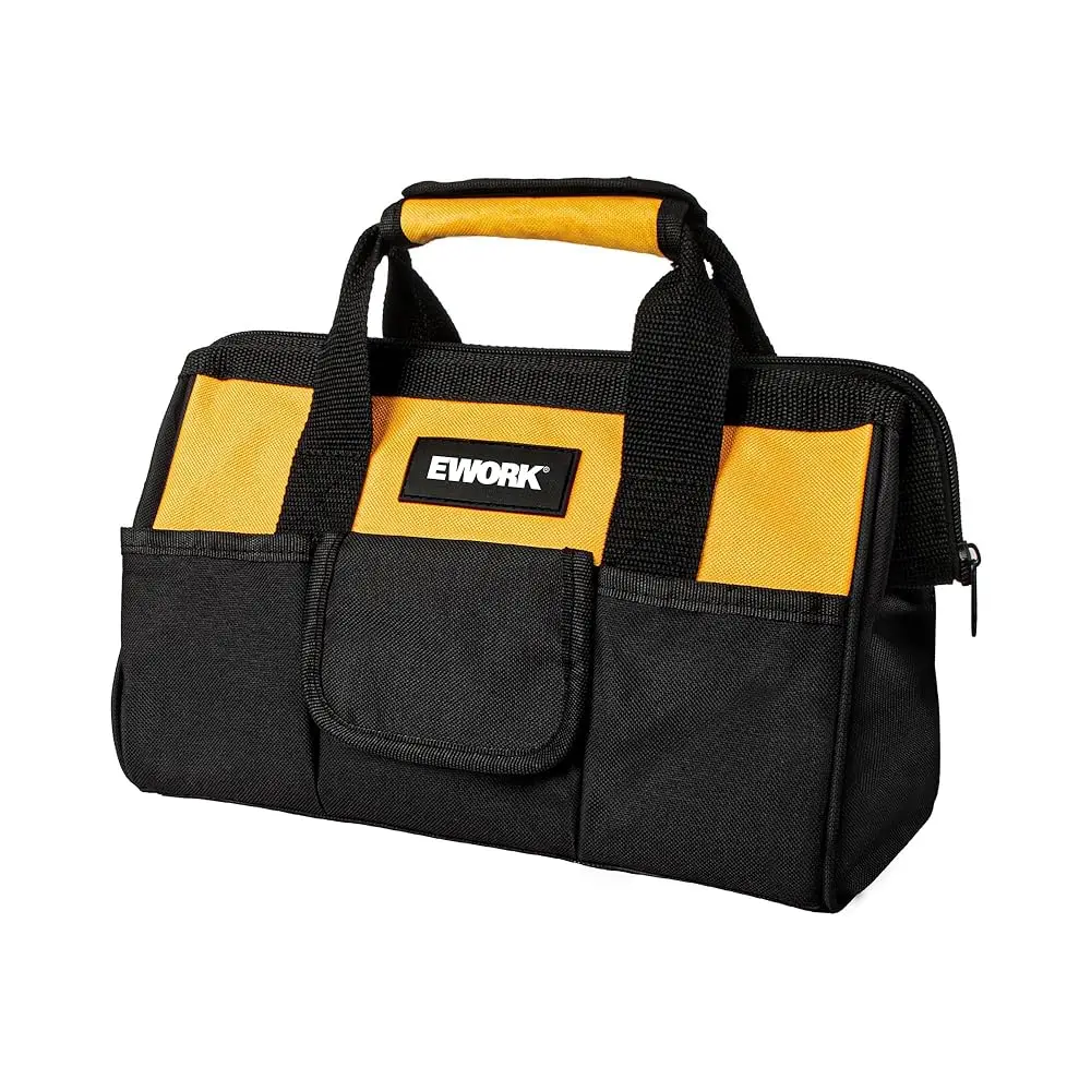 

Tool Bag 13-Inch Small Tool Bag With 3 Inside Pockets For Tool Storage