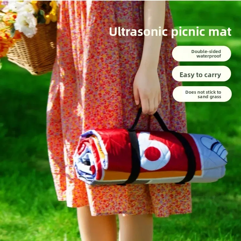 

Picnic , Moisture-Proof , Beach, Waterproof Camping Mat, Thickened Outdoor Floor Mat for Camping Tents