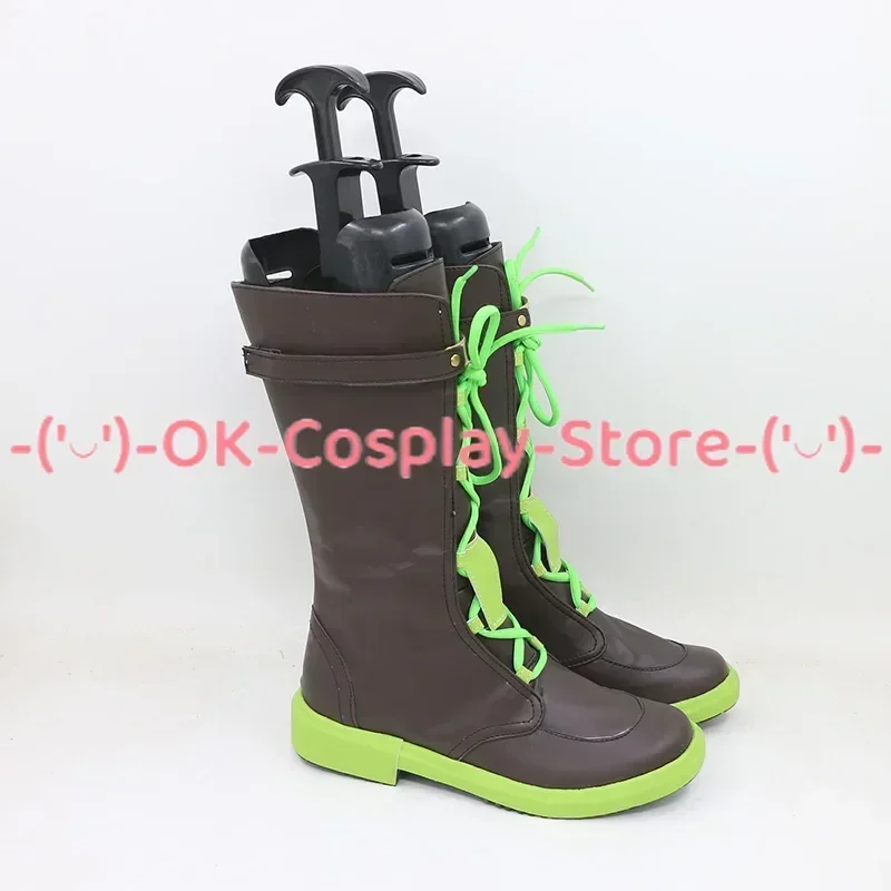 [Personalizzato] Nu: Carnevale Quincy Scarpe Cosplay Gioco Anime Gioco di ruolo Costume Prop Halloween Carnevale Festa Festa Stivali in pelle PU