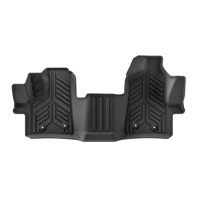 For Transit 2022-2024 TPE Car Floor Mats All Weather Waterproof Anti-Slip Foot Pad Cargo Liner Anti Dirty Pads