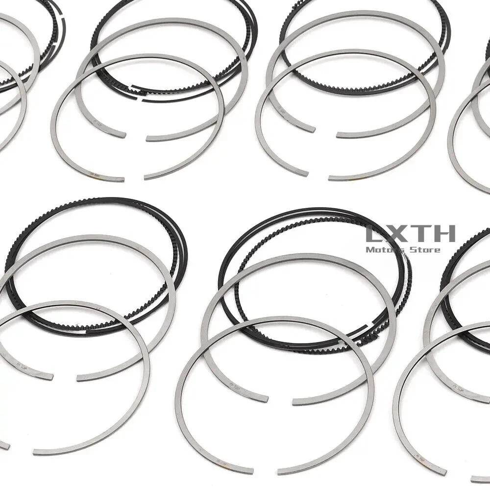 8x Piston Rings Set  A2780302317 A2760300224 A2780301117  For Mercedes-Benz M278 4.6 E500 S550 SL500 W212 W221 W166 M278