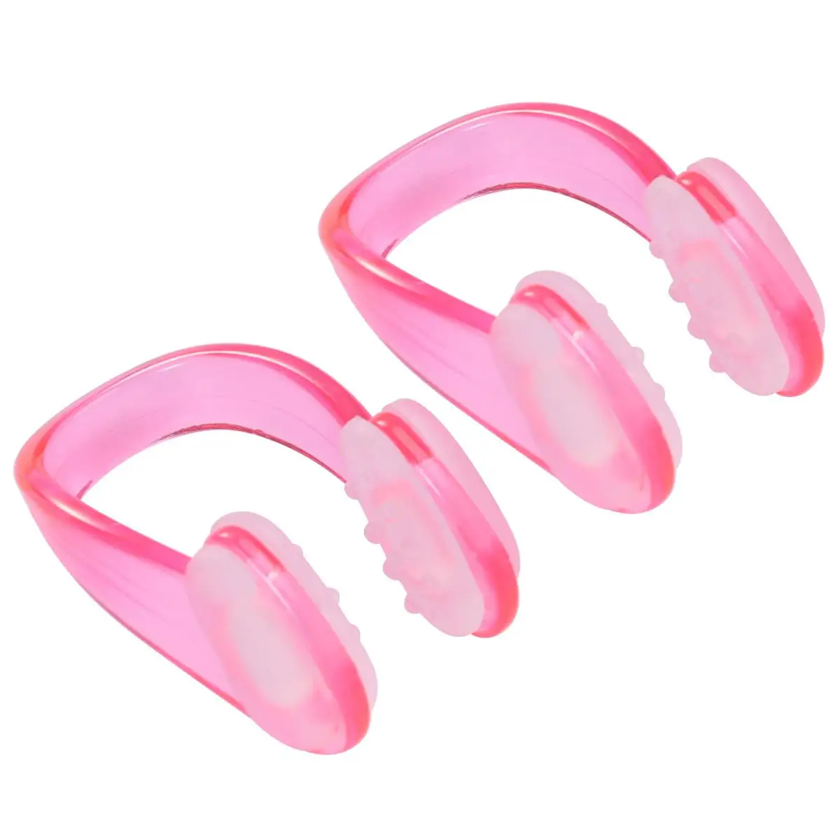 

2 Pcs Earplugs Pink Nose Swimming Kids Earbuds Sports Nasal Splint Emulsion Child