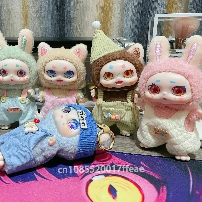 Kimmon Mimon Esmalte Série Blind Box para Crianças, Boneca de Pelúcia Kawaii, Pingente Mochila, Caixa Misteriosa, Bonita Figura Anime, Presentes Surpresa, Brinquedos