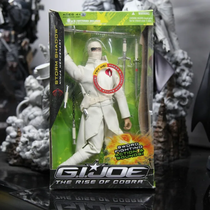 

Hasbro G.I.Joe Movie 12 "Стормовая тень шарнирная фигурка Кобра Ниндзя MIB новый коллекционный подарок