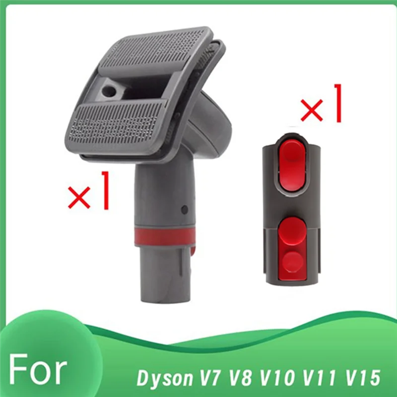 Promotion!Pet Grooming Kit With V6 Converter For Dyson V7 V8 V10 V11 V15 Vacuum Cleaner Accessories Pet Hair Brush Shedding Tool