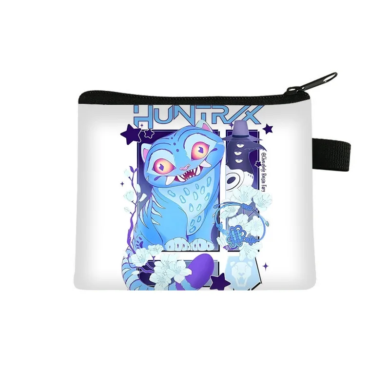 KPop Devil Hunter 2025 Carteira infantil Anime Cartoon Bolsa de dinheiro fofa para meninos e meninas Bolsa de armazenamento presente de aniversário