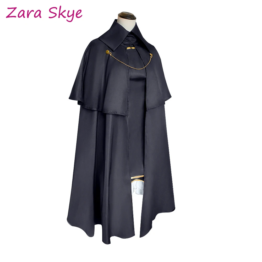 Anime Games My Dress-Up Darling cosplay costumes Shizuku Kuroe sombrero coat uniform set disfraz adult  Halloween fantasy suit