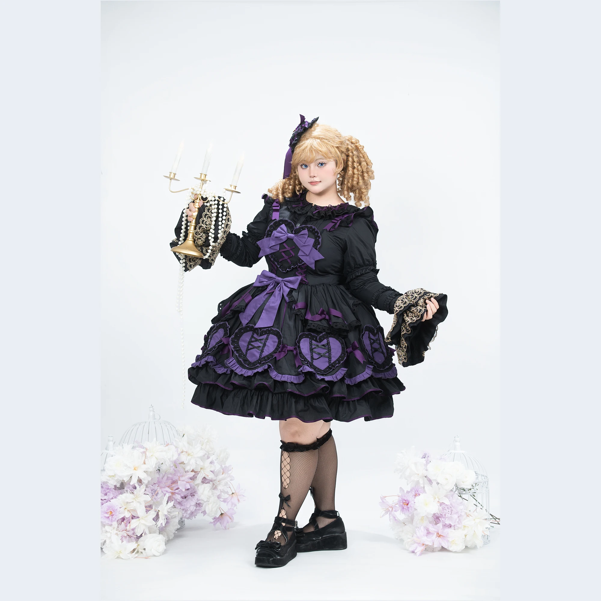 يوميات القط السمين - صندوق هدايا السكر المثلج - مجموعة فساتين لوليتا JSK الحلوة مقاس كبير / طلب مسبقًا / شهرين #2