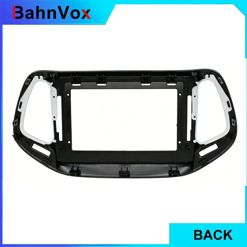 10 inch Android Car Radio frame for Jeep Compass 2 MP 2016 - 2018 2din Stereo GPS Fascia bezel Panel Adapter wire harness