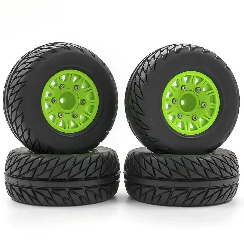 

4PCS 1/8 1/10 3 Adapters 12MM 14MM 17MM Tires Universal Wheel RC Model Short Course Truck General Road Tire Upgrade