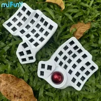 Charybdis Mini Split Keyboard Kit Custom Bluetooth Wireless ZMK Hot-swap LemonV3/34MM TrackBall Split Keyboard Kit for MX Switch