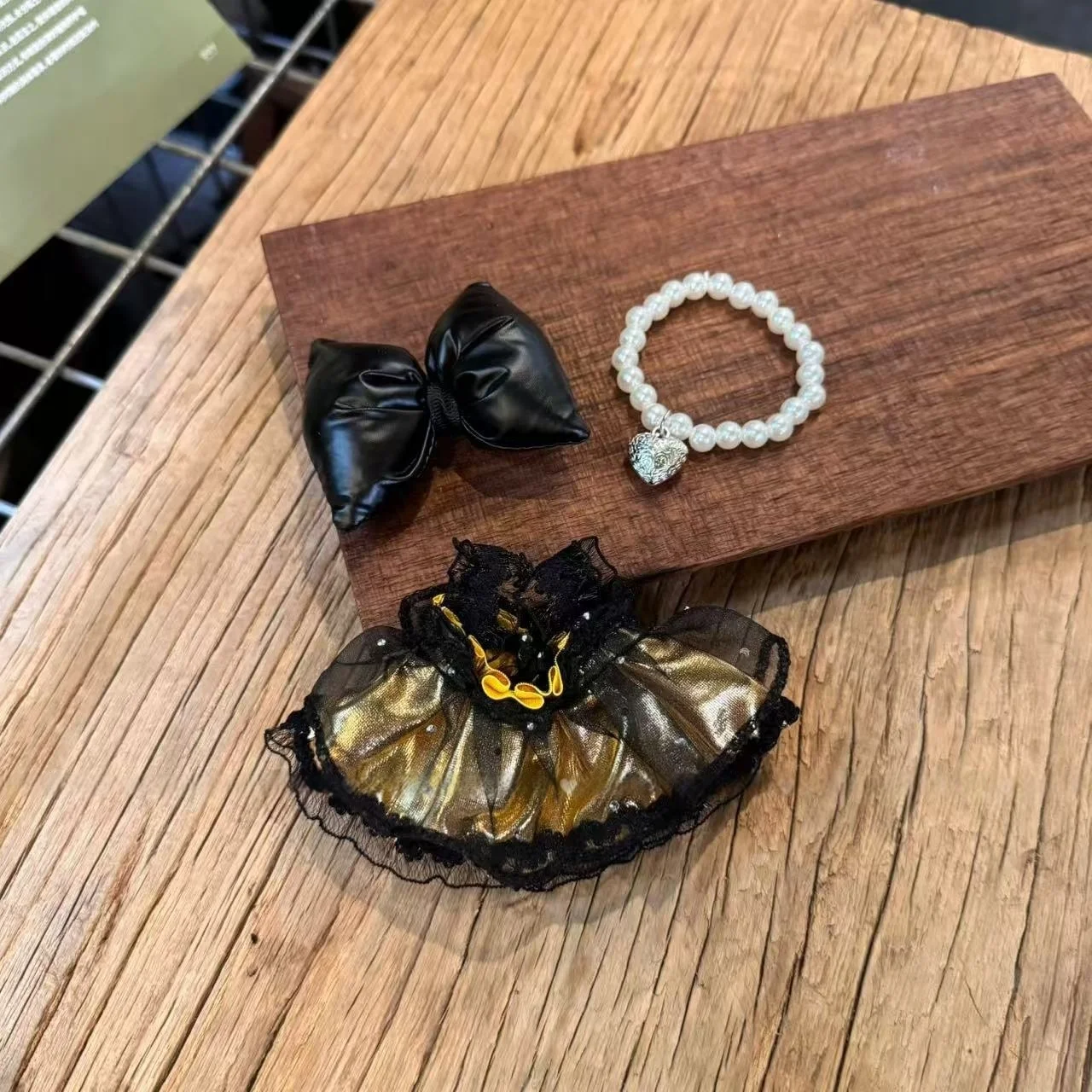 Ropa para muñecas, vestido de princesa de 17cm, ropa para muñecas, caja ciega, accesorios para muñecas, collar con lazo